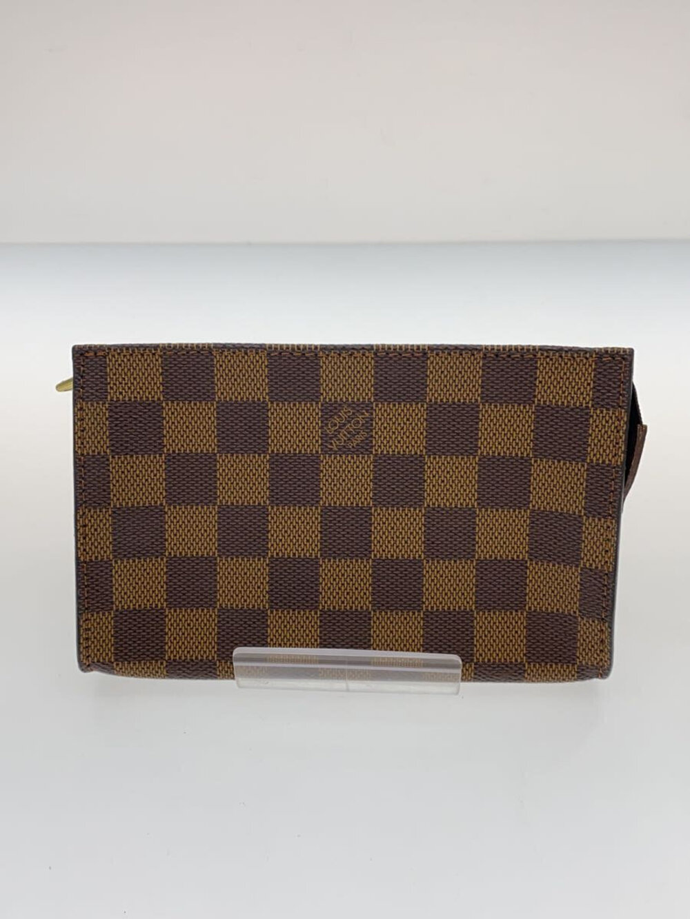 LOUIS VUITTON Pochette Toilette Ebene Brown